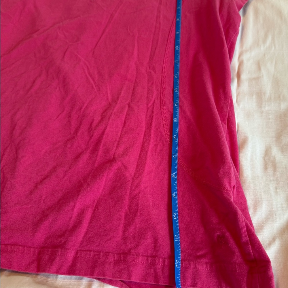 Danskin Now Women's Fuchsia Pink Active Tee - XXL (20) Short Sleeve Athletic Top - Picture 4 of 8